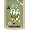 Keto Seedy Cracker Mix 0.2g Carbs,Sugar-Free,Low-Carb & Diabetic-Friendly,High Fibre.Made with Almond Flour & Wholefood Ingredients:Gluten-Free,Vegan,Paleo & Anti-Inflammatory.No Additives