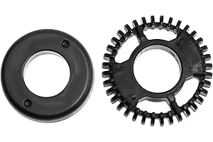 Piebert Zestaw 2 trzepaczek do spieniania i podgrzewania do spieniacza do mleka indukcyjnego – kompatybilny z Severin, Lavazza i Tchibo