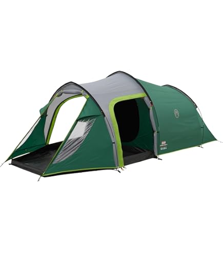 Coleman Mackenzie 6 Blackout 6 Man Tunnel Tent Green + Free Event Shade Sports & Outdoors