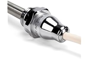 Kudos-Trading Heated Towel Rail Replacement Element 150W 200W 300W 400W 500W 600W 800W IPX4 Waterproof Fast Heating Compatible with Most Rails Easy Installation Upgrade Your Bathroom Experience (250W)