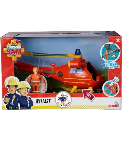 Sam Le Pompier Caserne Pompier Police Avec Héliport, Rampe Et Camion Jupiter Die Cast - Dickie Toys