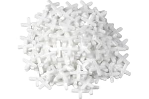 Meister 4422010 - Cruces para azulejos (3,0 mm, práctico juego de 250 unidades, plástico resistente, accesorios para azulejos, ayuda para la colocación de baldosas, espaciadores de baldosas), color