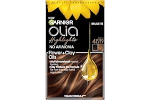 Garnier Olia Highlights Kit for Brown Hair, No Ammonia, Customisable Ombre, Balayage & Highlights, Up to 4 Levels of Lift,