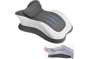 CAUTIOUS Venenkissen Beinhochlagerungskissen mit Kleines unabhängiges Kissen, Multifunktionales Beinerhöhungskissen aus Memory-Schaumstoff für Lymphkissen Keilkissen und Erholung