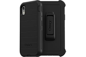 Otterbox Defender Coque pour iPhone XR, Antichoc, Anti-Chute, Ultra-Robuste, Coque de Protection, supporte 4X Plus de Chutes Que la Norme Militaire, Noir, Livré sans Emballage