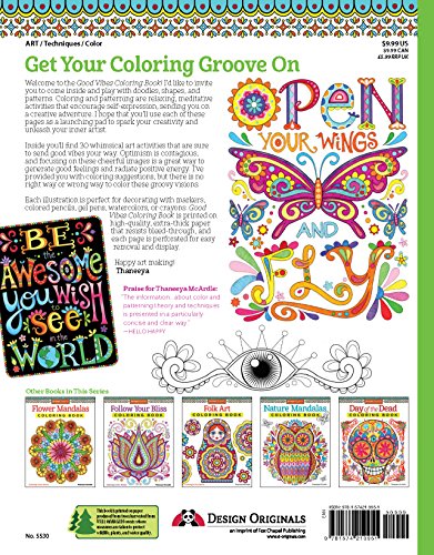 Good Vibes Coloring Book (Coloring Activity Book) (Coloring Is Fun)