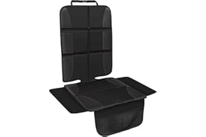 AOKBON Protecteur de Siège Voiture Étanche Protection de Siège Auto Antidérapant Protège Siège en Cuir avec Poches pour Bébé Enfant Chien Animaux