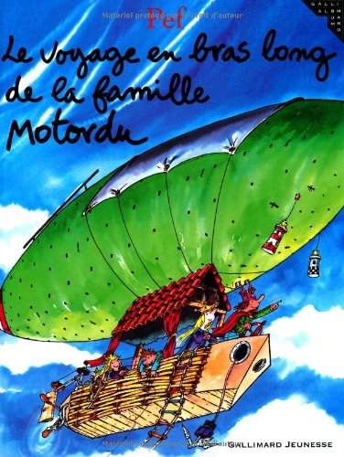 couverture de : Le voyage en bras long de la famille Motordu