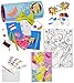 Produktbild Bastelset zum Malen - Leinwand / Canvas Bild - " Disney Tinkerbell / Fairies " - Keilrahmen - Malbild / Bilder - nach Farben incl. Pinsel & Acryl Farben - für Kinder / Mädchen & Jungen - Malset - Wandbild anmalen & ausmalen / Tubenfarben bemalen - Zahlen / Rahmen basteln - Fairy - Künstlerleinwand - Zahlen - Blumen Elfen Feen - Fee Blüten / Tinker Bell - Sterne