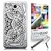 Produktbild CASEiLIKE Mandala-Kunst 2096 Ultra Slim Back Hart Plastik Stoßstange Hülle Cover for Xiaomi Redmi Note 2 +Folie Displayschutzfolie +Eingabestift Touchstift (Zufällige Farbe)