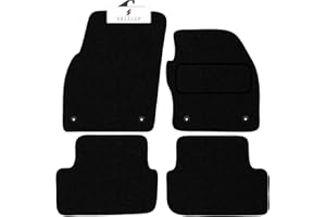 BCM Car Mats - Compatible with VW Polo 2018-Onwards - Carpet - Fully Tailored Floor Mat - Anti-Slip Granulated Backing - Black Trimming - 4 Piece Non-Slip