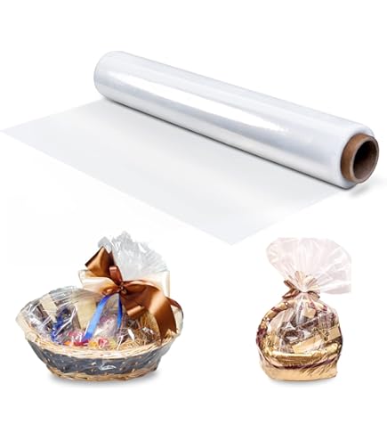 Perkhomy - Rotolo Di Cellophane Trasparente (40,6 X 30,5 M