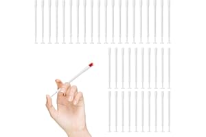 WORUIB 40 Pessary Applicators for Women, Suppository Applicator for Safe Medication Insertion, Vaginal Applicator for Personal Hygiene, LDPE Material with 2g Capacity