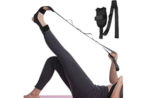 SIMEIXI Yoga Stretching Strap, Ligament Stretch Gurt, Band Stretching Gürtel,Gymnastikband Yogagurt,Dehnungsband Gymnastik Gurt mit Schlaufen,für Bein Training,Fitness,Tanz,Gymnastik