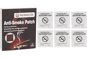 BRRNOO Pack of 30 Stop Smoking Aid Patch, Smoke Stop Stickers for Health, Safety Herbal Extract, Smoking Stop Stickers, Develop Healthy and Non-Smoking Habits