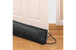 Tung dörrstopp, triangel under dörren, dragluftstopp, ljudblock för dörr, 92 cm drag för fönster, lufttätning isolering och l