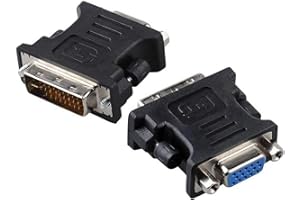 YSJJZRL superior ZRL® DVI-I 24+5 Broches DVI mâle vers VGA Adaptateur vidéo convertisseur vidéo pour PC Portable