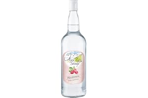 Alpenschnaps Steinbeisser Himbeere (1 L) – Milder, aromatischer Himbeerschnaps – Obstschnaps mit Rezeptur aus dem Alpenland – Schnaps für den Genuss nach dem Essen – 35 % Vol.