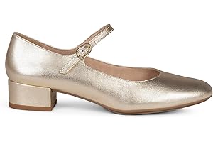 miMaO. Merceditas de tacón bajo de Piel Hechas en España. Tecnología del Confort