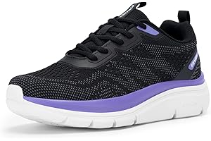 Fitville Szerokie Buty Do Biegania Damskie Buty Do Chodzenia Amortyzujące Oddychające Lekkie Buty Sportowe Outdoor Fitness Jogging Shoes Antypoślizgowe Trenerki