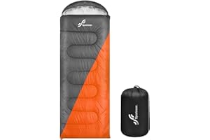 Śpiwór outdoorowy na kemping: Sportneer 3-4 pory roku, letni śpiwór zimowy, mały rozmiar po spakowaniu, przenośny, ultralekki, 1,7 kg, pełne wypełnienie, dla dorosłych, trekking, podróż