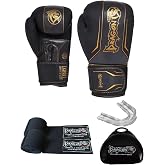 Dragondo Legacy Boxing Gloves Kickboxing Muaythai Competition Training Dragon Boxing Gloves Set of 3
