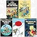 The Adventures of Tintin Books Collection Series 4: 5 Books Set With Gift Journal (Explorers on the Moon, The Calculus Affair, The Red Sea Sharks, Tintin in Tibet, The Castafiore Emerald)