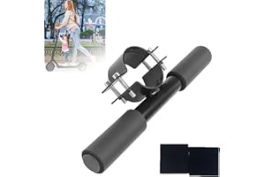 TMRBBESTY Poignee Trotinette,Scooter Enfants Poignée Grip Bar,Enfant Scooter Électrique Accoudoir,Réglable Guidon de Trottinette électrique,Convient pour mijia m365 scooter, réglable en hauteur