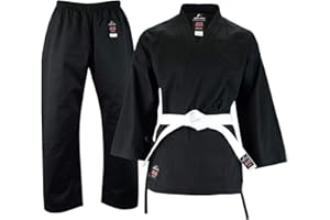 Malino Student Karate Gi, Anzug, Kinder und Erwachsene Männer einheitliche 100% Baumwolle 8oz freien Gürtel