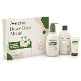 Aveeno Dewy Days Ahead Gift Set for Sensitive Skin | Daily Moisturising Body Wash, Body Lotion & Hand Cream, 48H Hydration, N