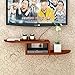 Produktbild Minmin-biguajia Wandregale Schlafzimmer Wohnzimmer TV-Set-Top-Box Regal TV-Schrank Wand-Router Regale Regal Trennwand Blumenregal (Farbe : Brown)