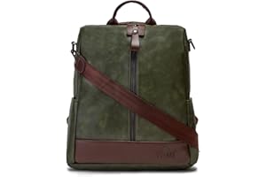 VISMIINTREND Stylish Leather Backpack Handbag Shoulder Bag Sling Bags for Women and Teens Girls | College | Travel | Work | O