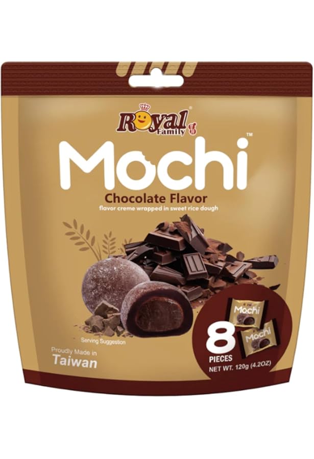 Bourbon Moments of Omochi Chocolat 8 Pieces Inside Box | Mochi