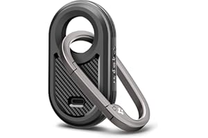 Spigen Funda Rugged Armor Compatible con Samsung Galaxy SmartTag 2 [1 Pieza] - Negro Mate