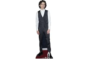 Star Cutouts Ltd- Star Cutouts CS817 Timothee Chalamet-Ritaglio in Cartone Perfetto per ventilatori, Altezza 179 cm, Larghezza 53 cm, Multicolore