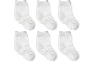 LA Active Non Slip Grip Ankle Boys and Girls Socks for Babies Toddlers and Kids