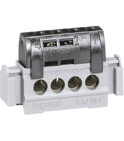 Lot De 5 Borniers De Jonction 35mm² Legrand 39031 - Pour Raccordement électrique Haute Qualité