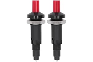VISSQH 2 Piezas Encendedor Piezoeléctrico,Encendedor de Chispa Pulsador 1 a 1Encendedor de Chispa Piezoeléctrico,para chimenea y horno de gas encendido piezoeléctrico