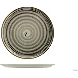 Saturnia Piatto Pizza 33 CM Circus Spirale Nero
