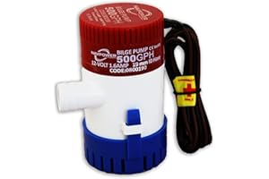 NAVPOWER YACHT ENERGY QUALITY NAVPOWER Pompa di Sentina Performante - e Camper (500 GPH 12v)