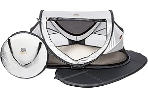 Deryan Travel Cot Peuter Luxe Silver,PL-Silver