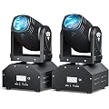 2PCS UKing Mini RGBW LED Beam Lyre LED d-mx 11/13 CH Spot Lumière Disco Lumière Effets de Lumière Contrôlés par la Musique pour DJ Disco Party Club Bar Scène