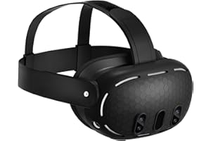 SUPERUS Cinturino & Copertura Protettiva Compatibile con Meta Quest 3 accessori - Ultimo design tutto in uno in silicone, sostituzione leggera ed regolabile della fascia Elite per Meta/Oculus Quest 3