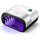SUNUV UV LED Nagellampe, 48W Professioneller Gel Lampe Nageltrockner für Gelpolitur-Härtungslichtmaschine, mit automatischem 