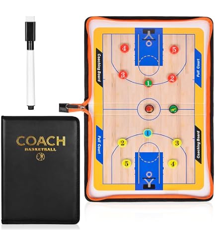 Tableau Tactique Magnétique Football RoseFlower - 53x31cm, Portable Avec Aimants Et Marqueur