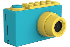 OAXIS myFirst Camera 2 Blue Waterproof Mini Camera to Capture All Your Adventures