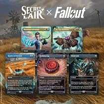 Magic the Gathering Secret Lair x Fallout: Rad (papel de aluminio