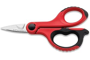 3 Claveles Tijera electricista protectora, Rojo, 15 cm - 6"