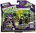 Produktbild Sablon 12206 - SwappZ Teenage Mutant Ninja Turtles Spielfigur Doppelpack City Donatello & Stars Leonardo, mit drei Power-up Münzen