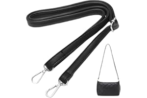 GXGM Correa de Piel Auténtica y Sintética para Bolso Bandolera, Ajustable para el Hombro, de Repuesto